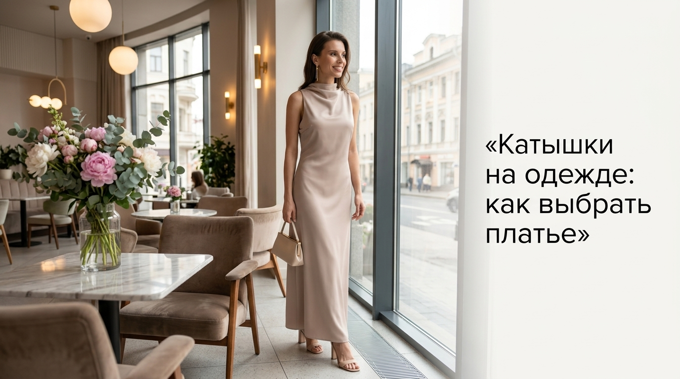 Платье без катышков и способы их устранения